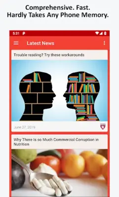 Health News, Videos, & Social Media android App screenshot 7